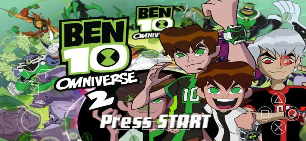 Ben 10 Omniverse 2 PPSSPP