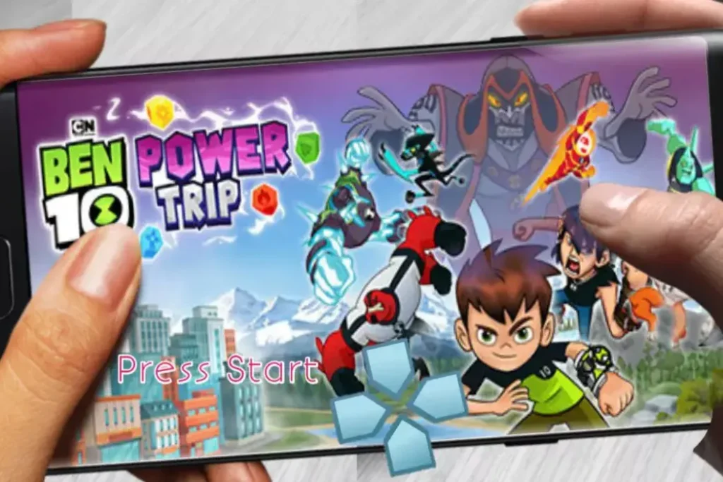 Ben 10 Power Trip PPSSPP