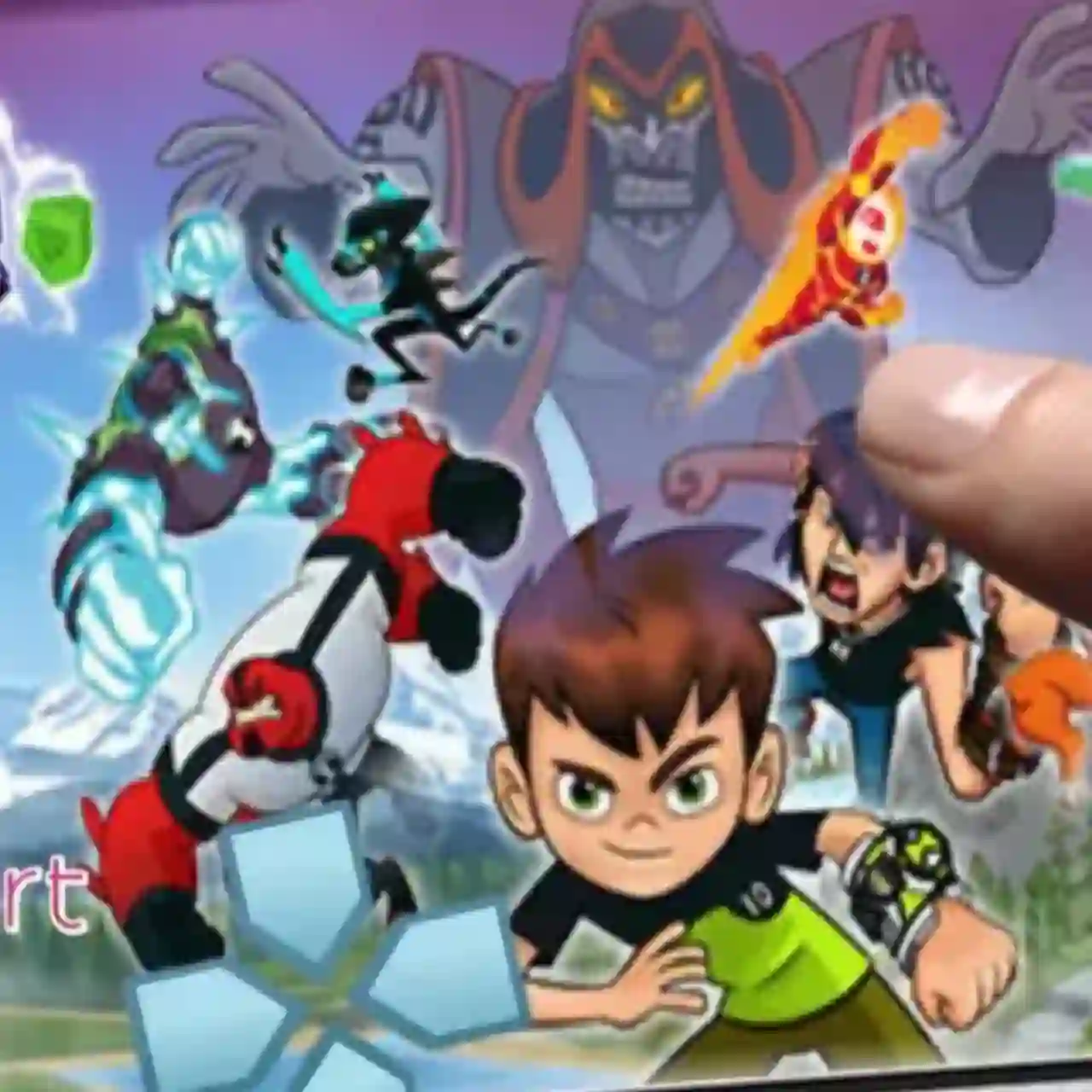 Ben 10 Power Trip PPSSPP Mod Icon