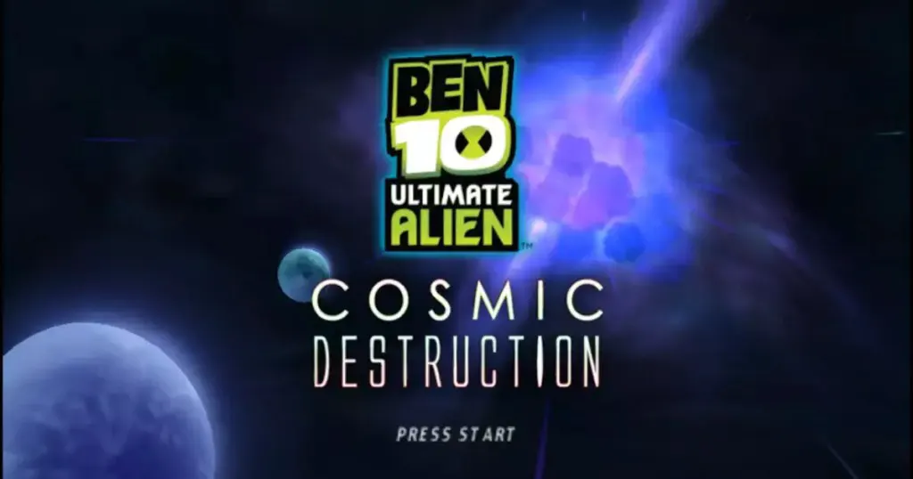 Ben 10 Ultimate Alien Cosmic Destruction PPSSPP