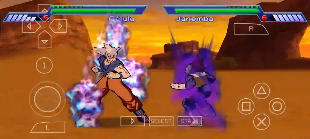 DBZ Shin Budokai 7 PPSSPP4