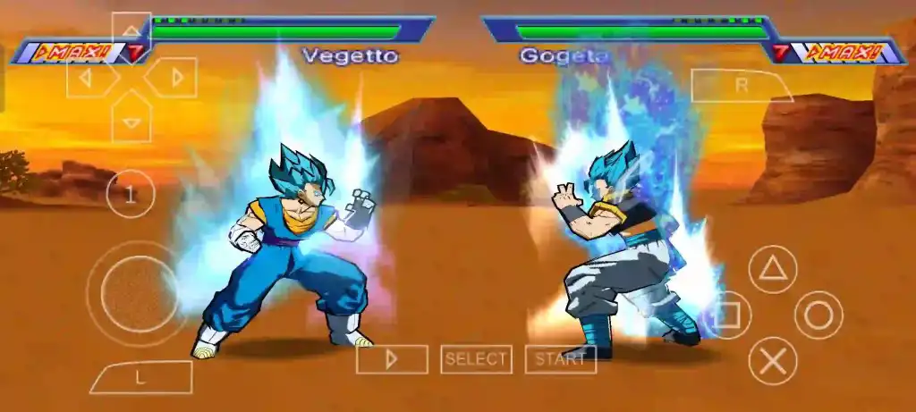 DBZ Shin Budokai 7 PPSSPP5