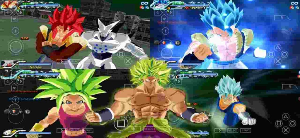 DBZ TTT 4 MOD PSP APK