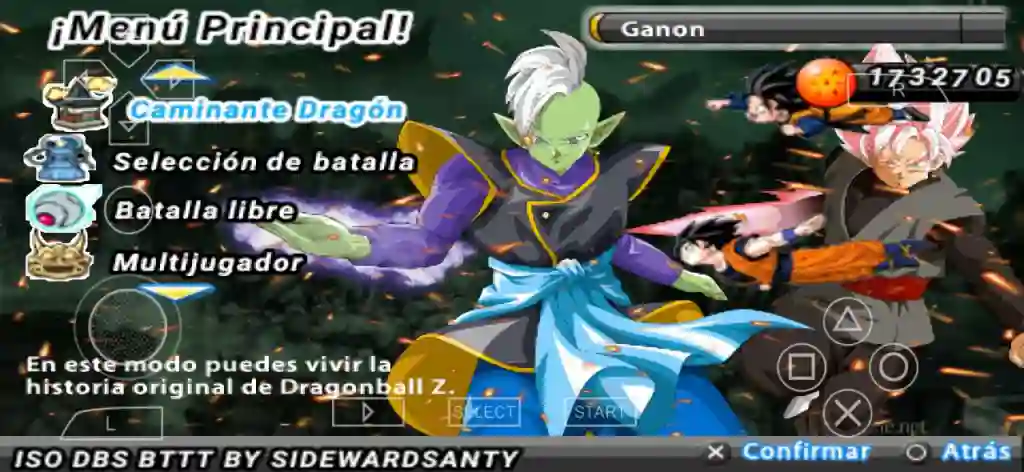 Dragon Ball Z Budokai Tenkaichi 3 PPSSPP APK 6