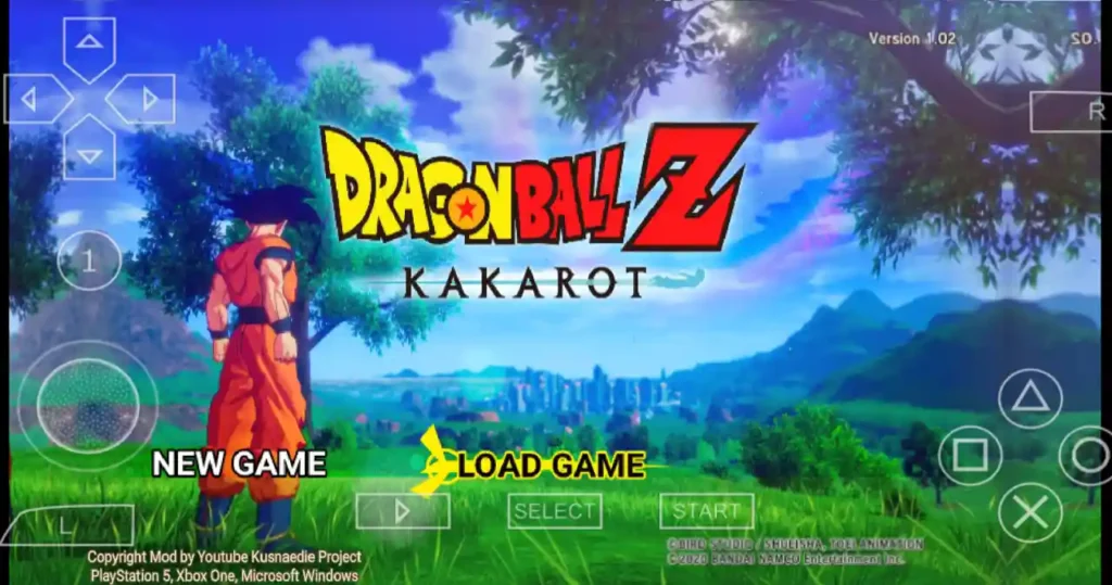 Dragon Ball Z Kakarot Apk PPSSPP 2