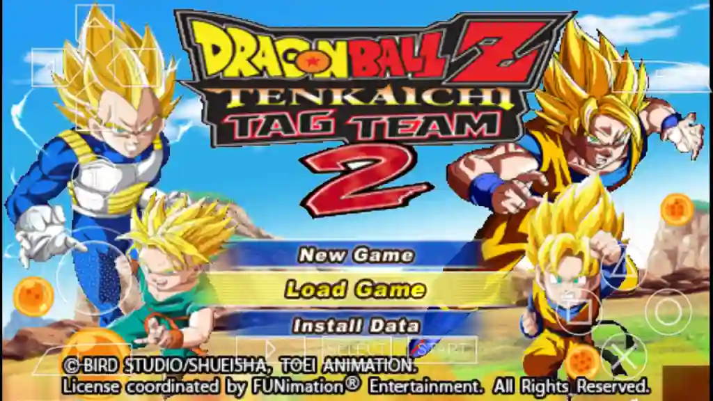 Dragon Ball Z Tenkaichi Tag Team 2 PPSSPP APK