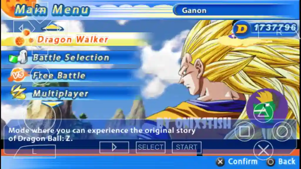 Dragon Ball Z Tenkaichi Tag Team 2 PPSSPP MOD APK 7