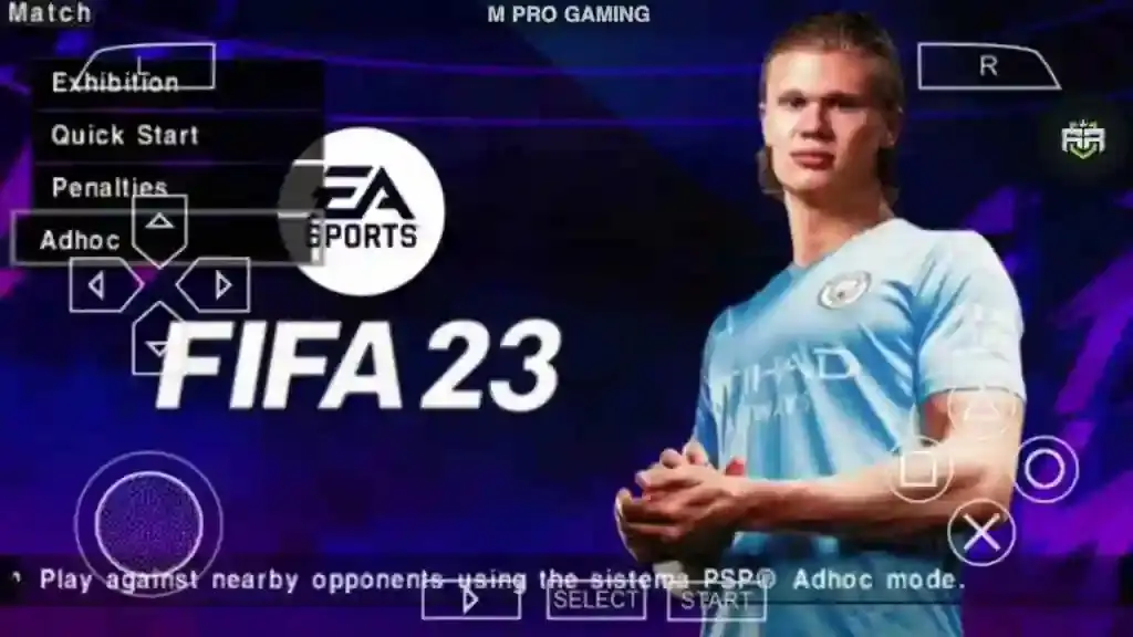 FIFA 23 PPSSPP PS5 Camera