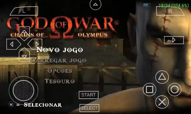 God Of War Chains Of Olympus PSP PT BR Download 4