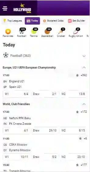 HollywoodBets App Download Apk 5