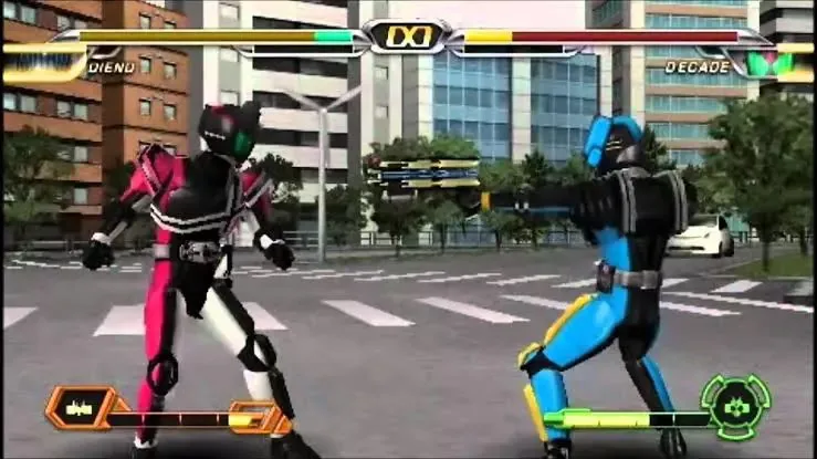 Kamen Rider Super Climax Heroes PSP Gameplay