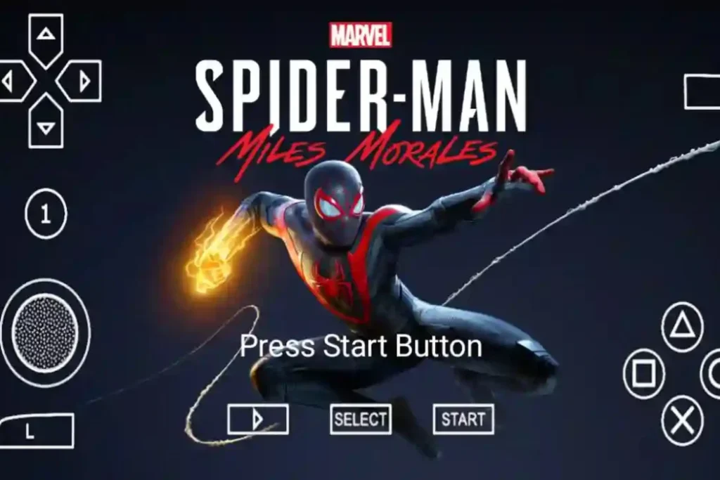 Marvel Spider-Man Miles Morales PSP