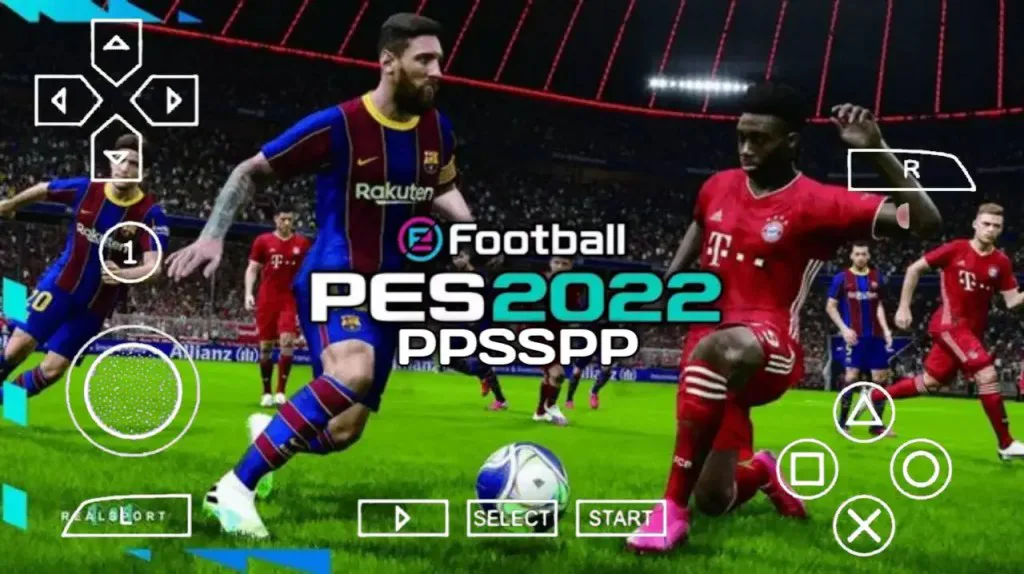 Pes 2022 PPSSPP Gameplay