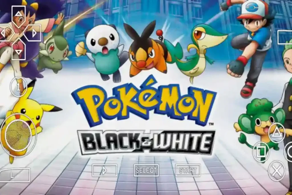 Pokemon Black And White PSP