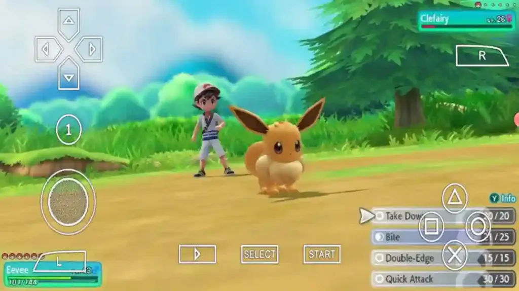 Pokemon Lets Go Pikachu PPSSPP ISO File Download