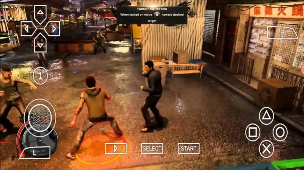 Sleeping Dogs PPSSPP Zip File Download