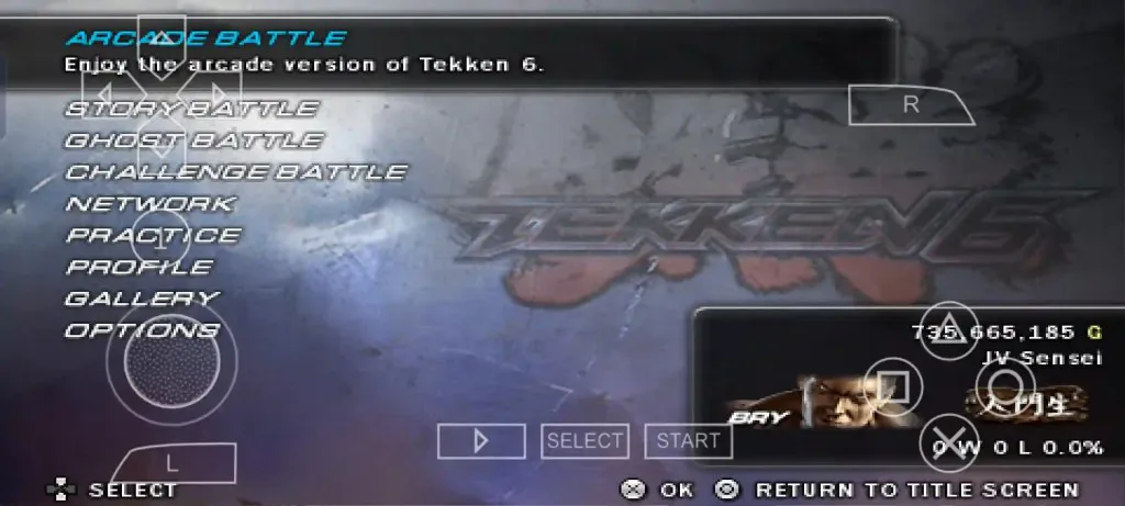 Tekken 6 PPSSPP 2