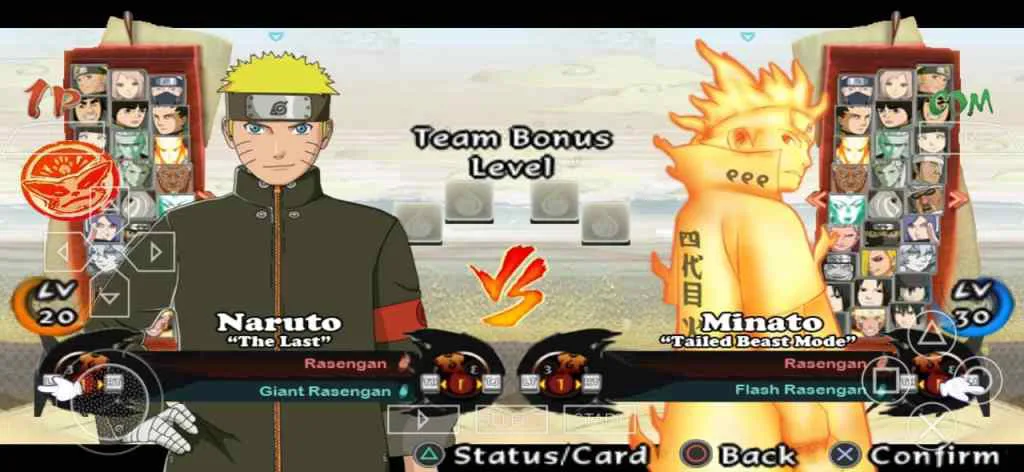 The Last Storm 4 Naruto Ultimate Ninja Impact PSP 3