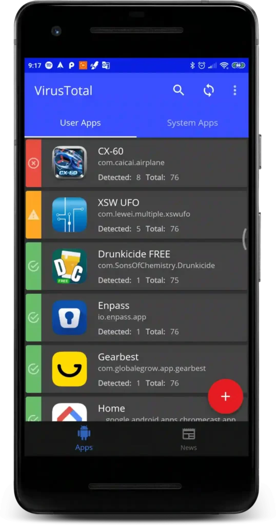VirusTotal Mobile Mod Apk 5