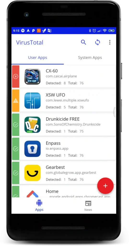 VirusTotal Mobile Mod Apk 6