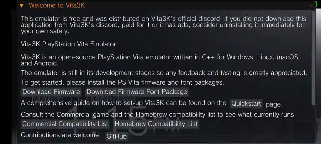 Vita3K Emulator Apk 3