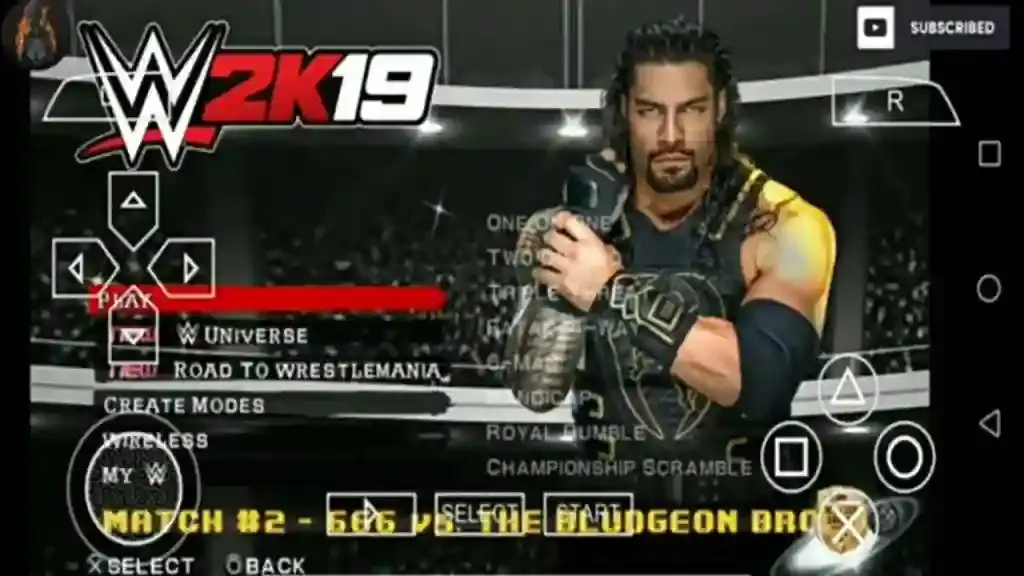 WWE 2K19 PPSSPP 4