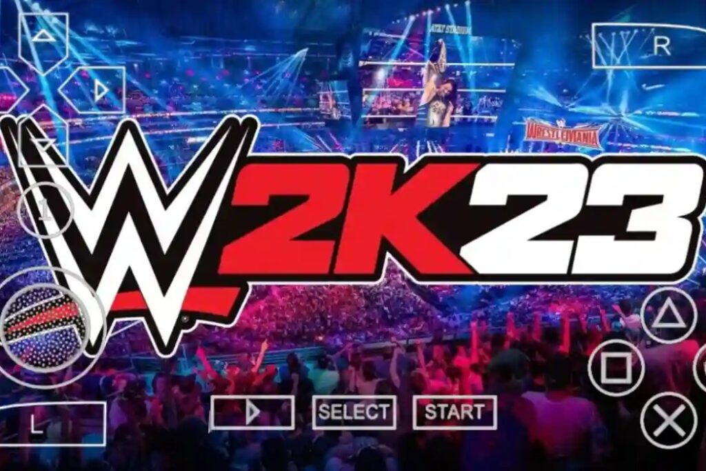 WWE 2K23 PPSSPP MOD APK