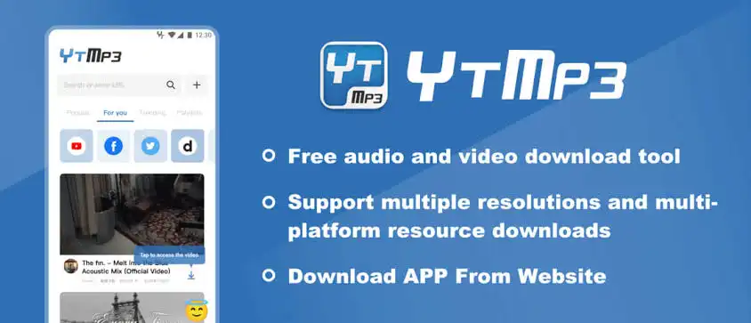 YTmp3 MOD APK 4.7.0 (No Ads) Download Latest For Android