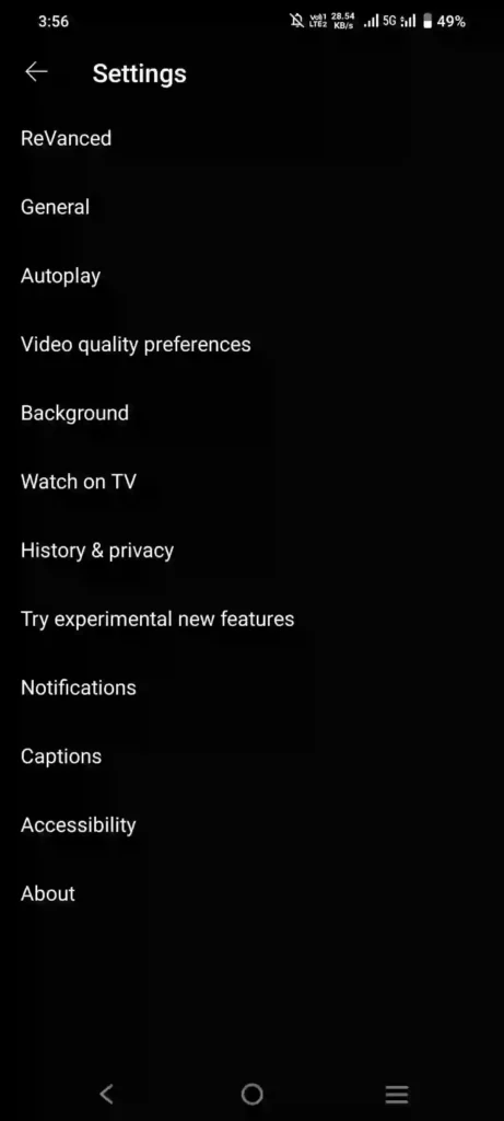 YouTube ReVanced Extended Mod Apk 9