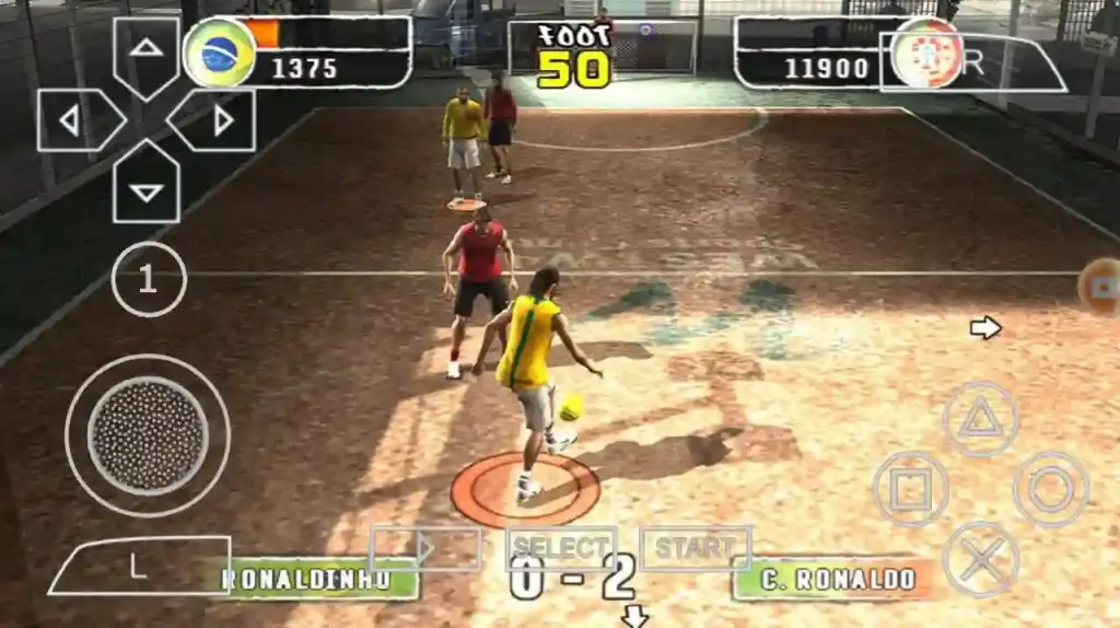 Fifa Street 2 Gameplay