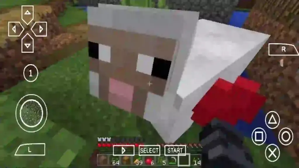 Minecraft Ppsspp Gameplay (1)