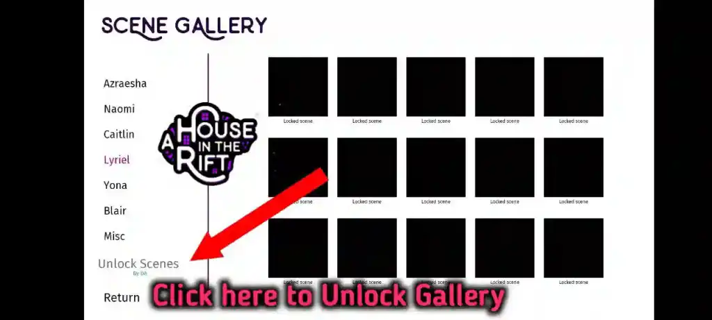 A House In The Rift Gallery Unlocked