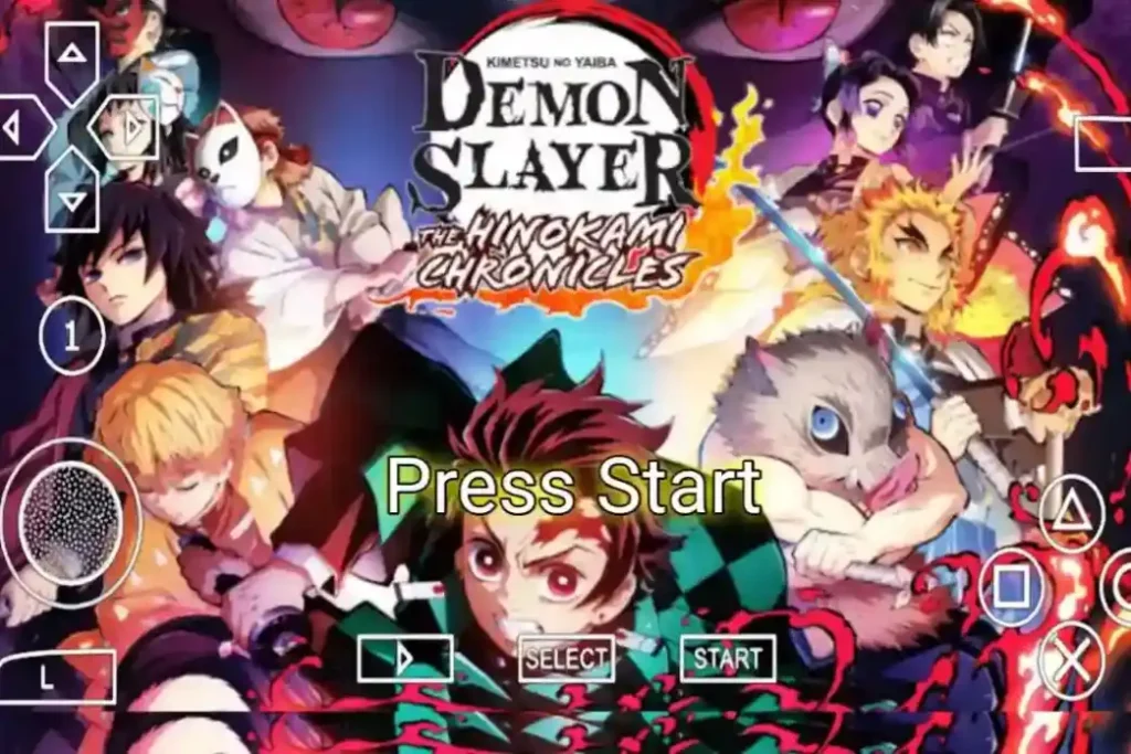 Demon Slayer Hinokami Chronicles PPSSPP