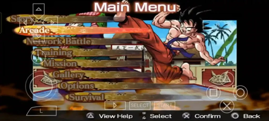 Dragon Ball Evolution PPSSPP ISO3