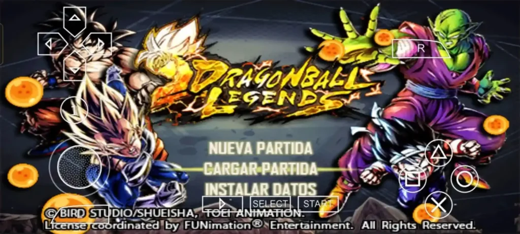 Dragon Ball Legends PPSSPP ISO