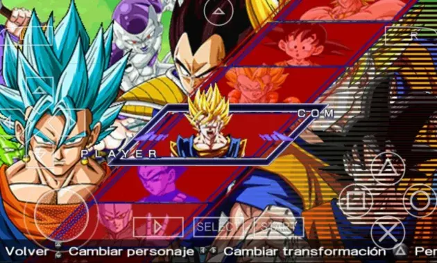 Dragon Ball Z Shin Budokai 4  PPSSPP 1