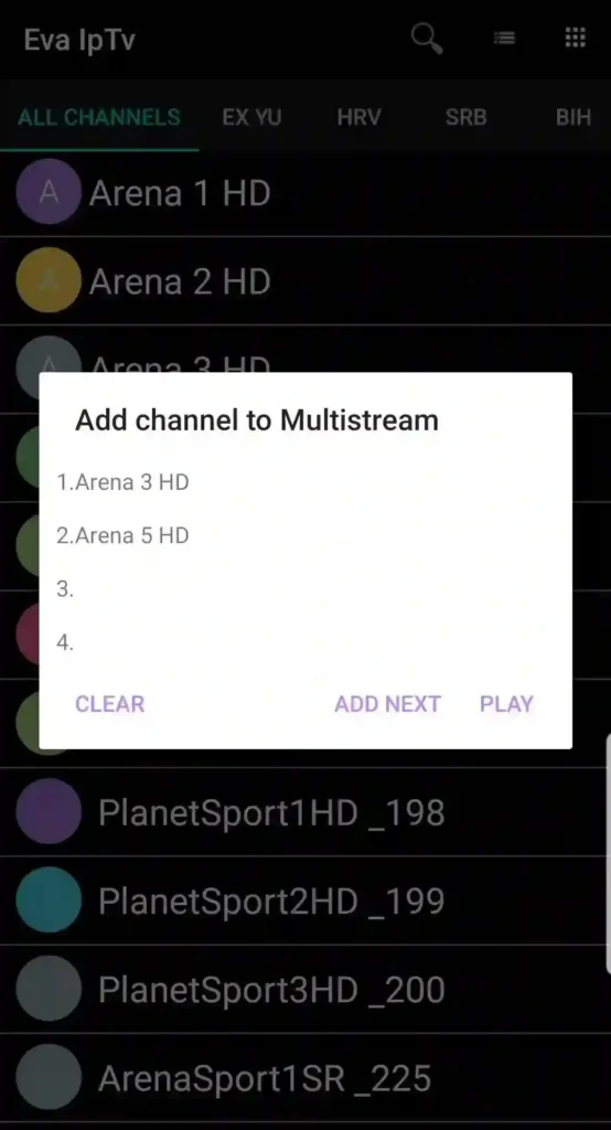 Eva IPTV Mod Apk 1