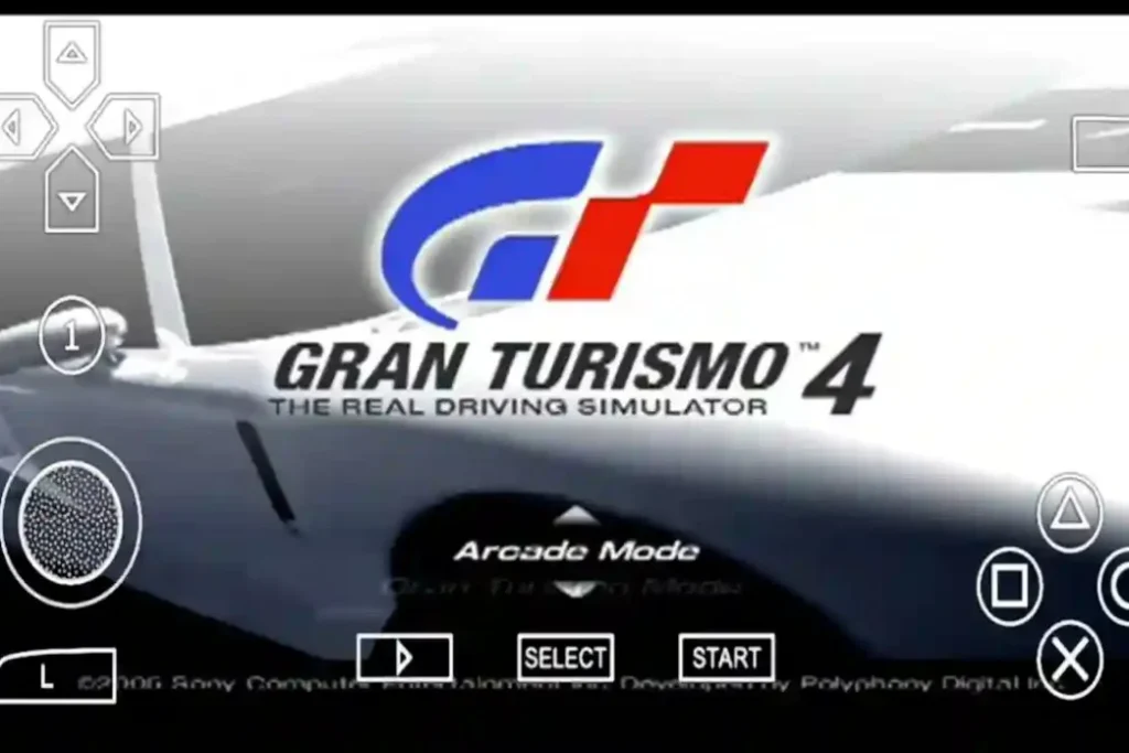 Gran Turismo 4 PPSSPP