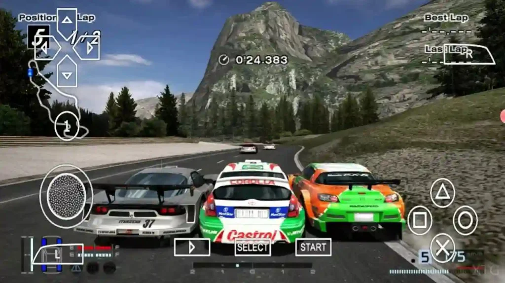 Gran Turismo 4 PSP ISO File Download