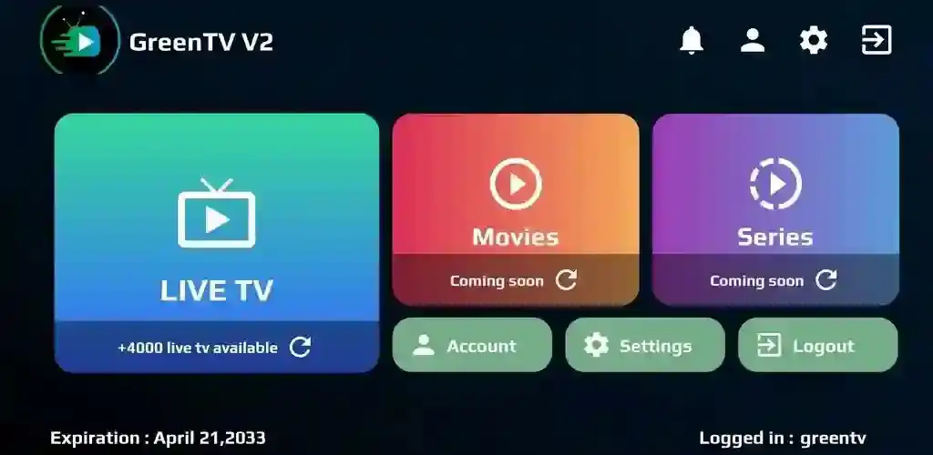 Green TV Apk 1