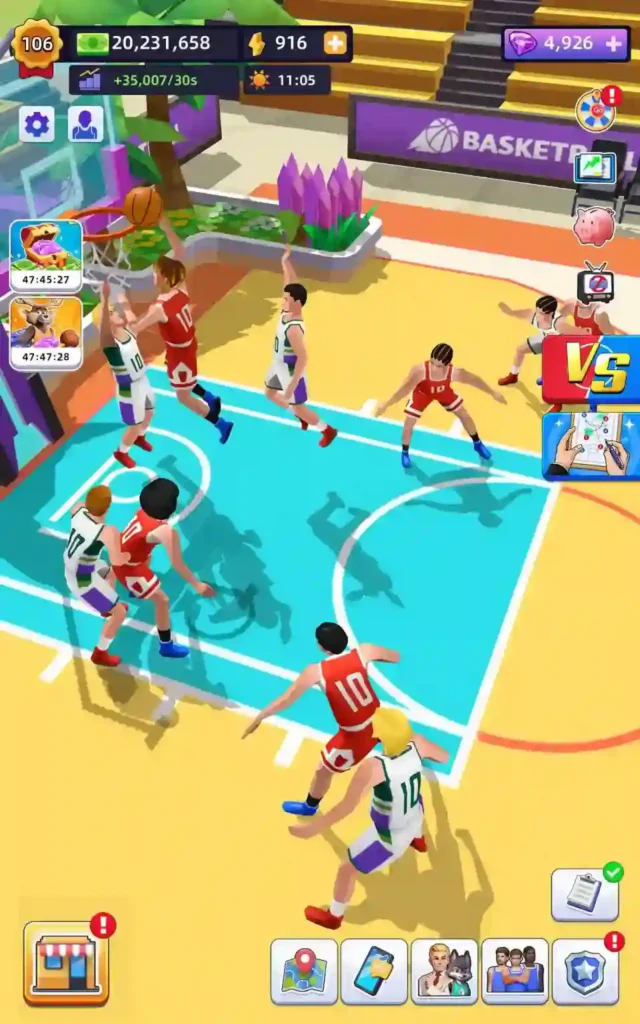 Idle Basketball Arena Tycoon Mod Apk 4