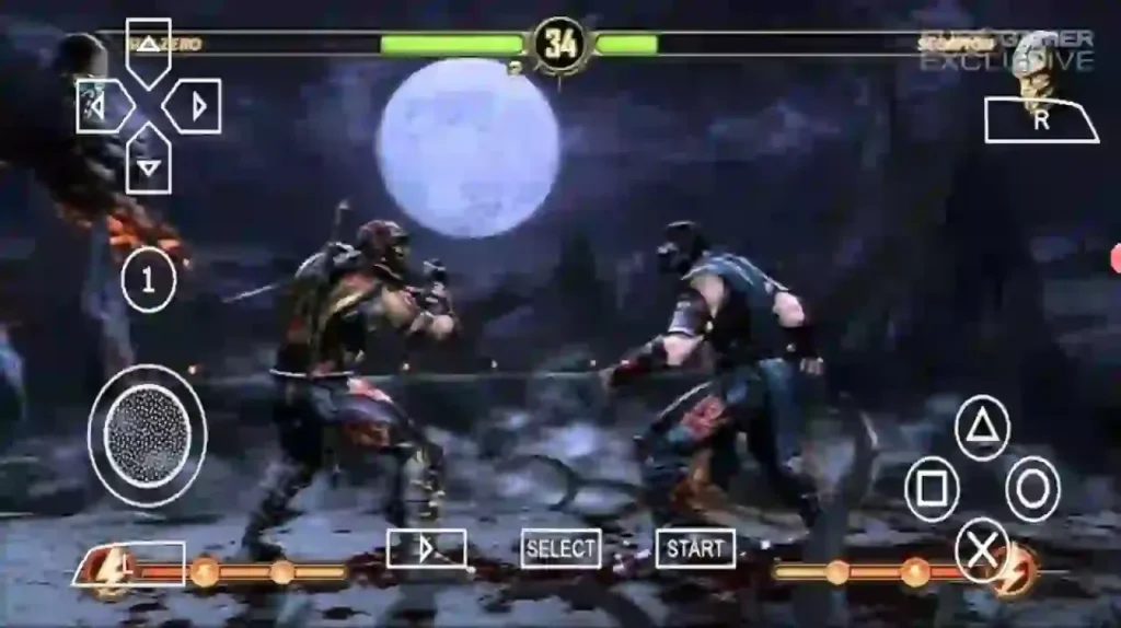 Mortal Kombat 9 PPSSPP Android