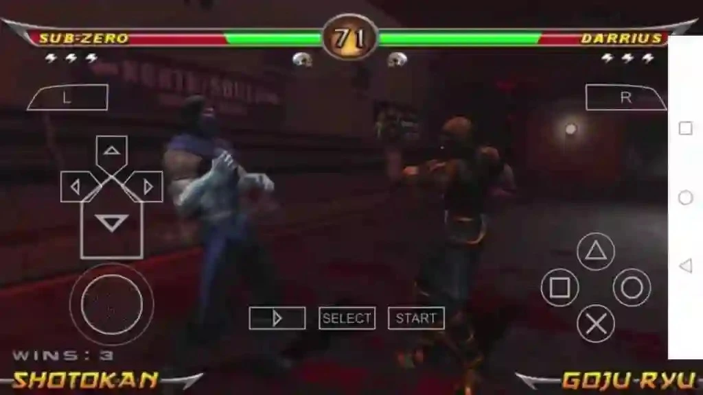 Mortal Kombat Armageddon PPSSPP ISO File Download