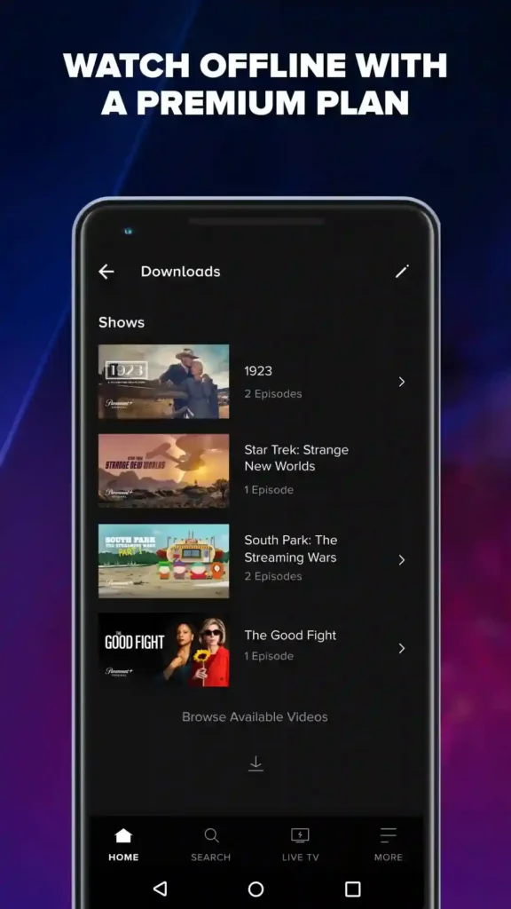 Paramount Plus Mod Apk 1