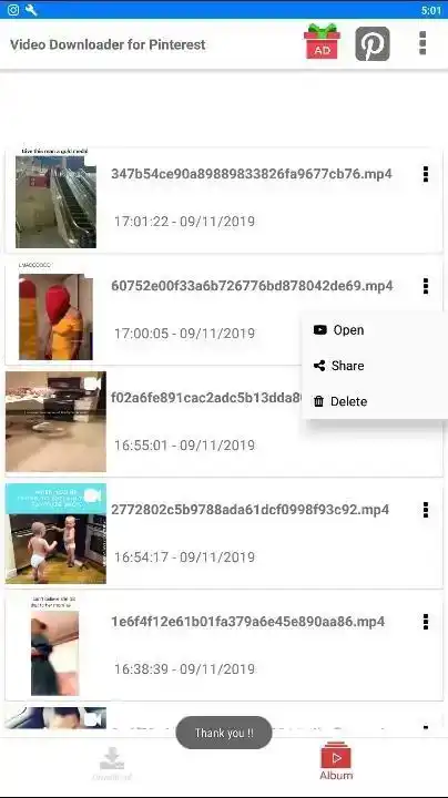 Pinterest Video Downloader Mod Apk 3