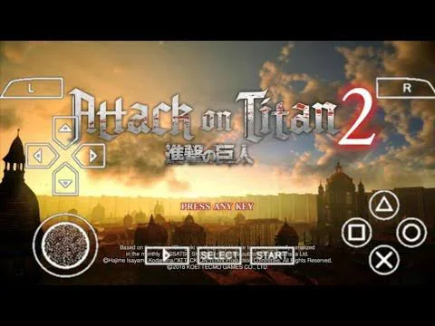 Attack On Titan 2 PSP