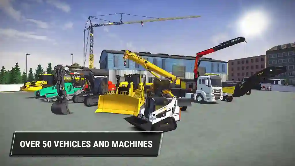 Construction Simulator 3 Mod APK All Vehicles Unlocked