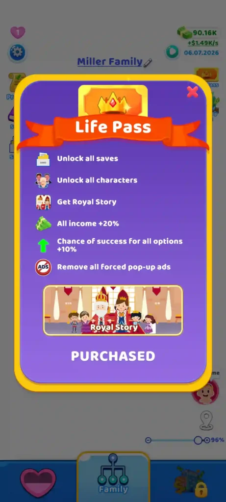 Family Life Mod APK Free Purchase