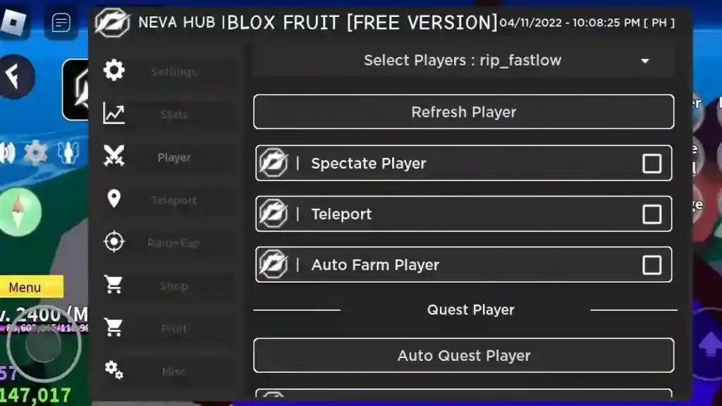 Neva Hub Script Blox Fruit 2 1024x576