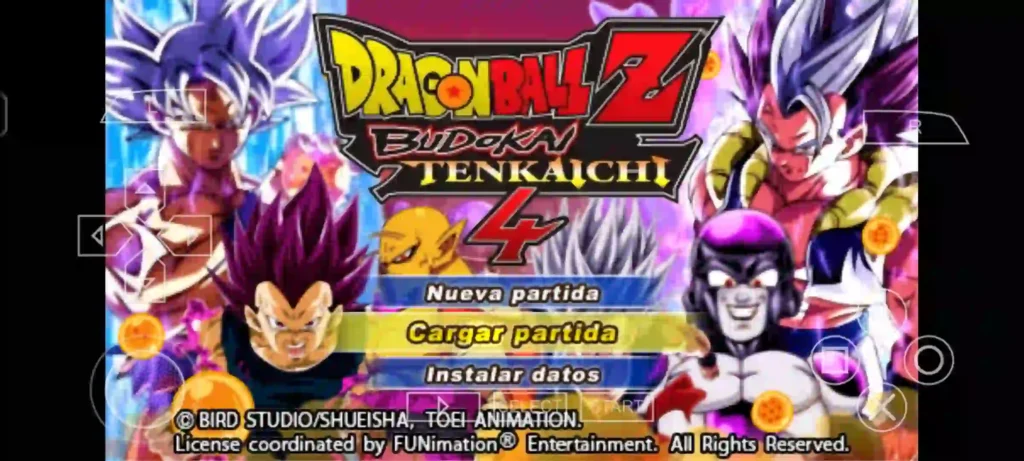 Dragon Ball Z Budokai Tenkaichi 4 PPSSPP APK